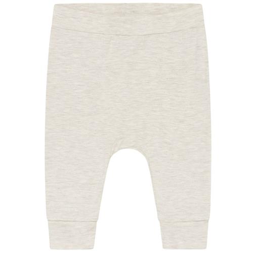 Se Hust&Claire Gusti Leggings Wheat Melange | Beige | 56 cm ved Babyshop