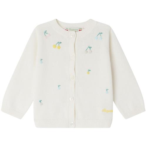 Se Bonpoint Claudie Cardigan Cremefarvet |  | 6 months ved Babyshop