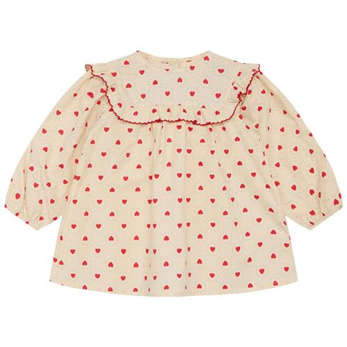 Se Flöss Betsy Kjole Rouge Heart |  | 110 cm ved Babyshop