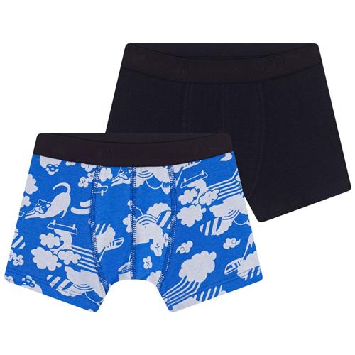 Se Petit Bateau 2-pak Boxers Blå | Blå | 2 years ved Babyshop