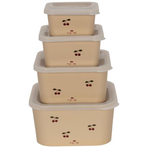 Konges Sløjd Food Container Set Cherry | Lyserød | 0