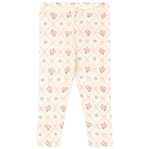 Se Konges Sløjd Minnie Pants Gots - Fleur Decor | Hvid | 6 months ved Babyshop