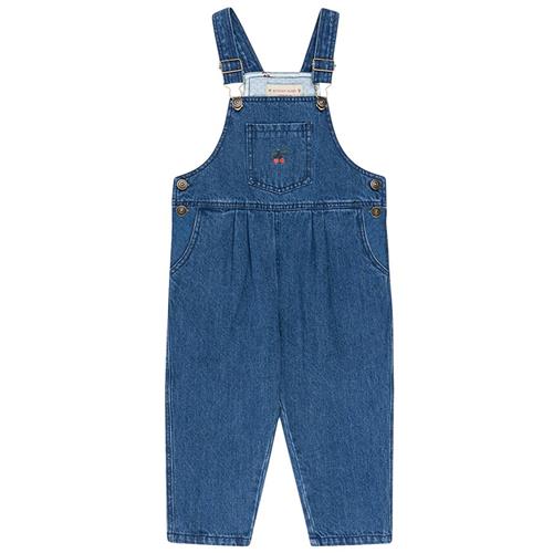 Konges Sløjd Magot Overalls Gots - Denim Blue Cherry | Blå | 9 months