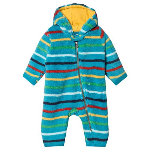 Se Frugi Stribet Heldragt Blå | Blå | Premature ved Babyshop