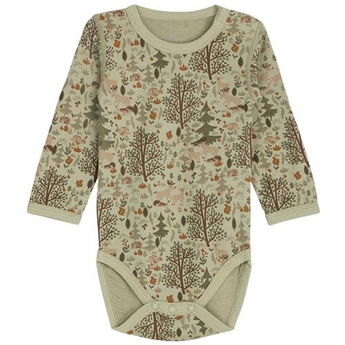 Se Hust&Claire Baloo Babybody Seagrass | Grønn | 56 cm ved Babyshop