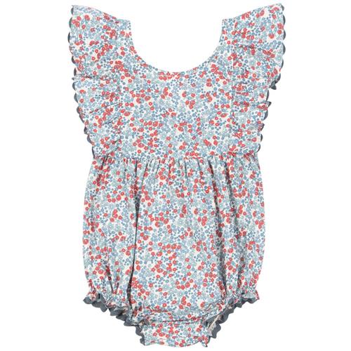 Se Konges Sløjd Verbena Romper Bibi Blue | Blå | 12 months ved Babyshop