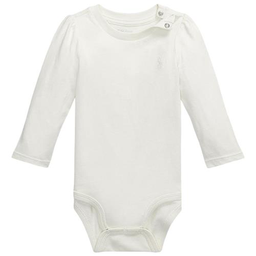 Ralph Lauren Logo Babybody Cremefarvet |  | 9 months