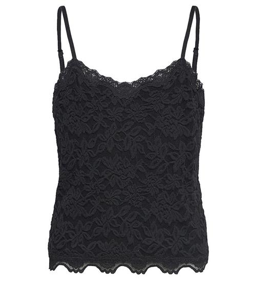 Rosemunde Rosemunde Top - Blonde Strap Top - Sort