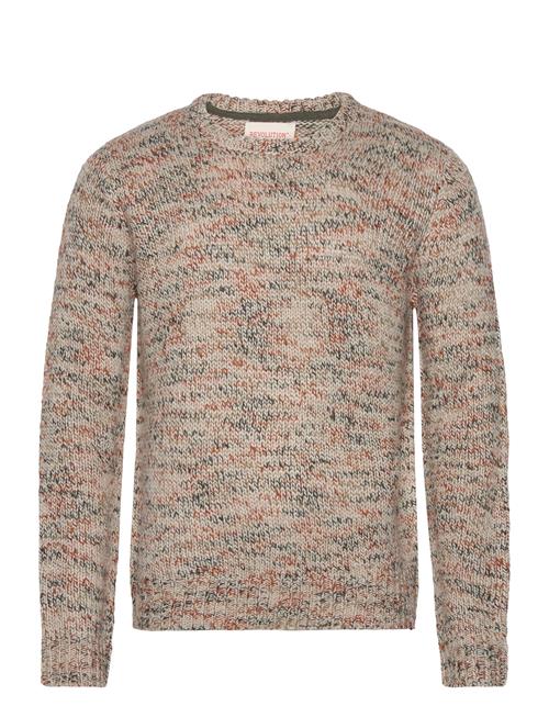 Se Revolution Knit Sweater Revolution Beige ved Booztlet