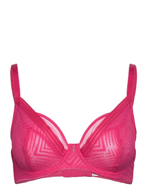 Se Freya Tailored Uw High Apex Plunge Bra Freya Pink ved Booztlet