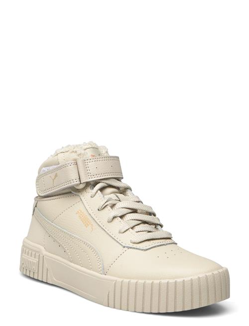 Se PUMA Carina 2.0 Mid Wtr PUMA Cream ved Booztlet