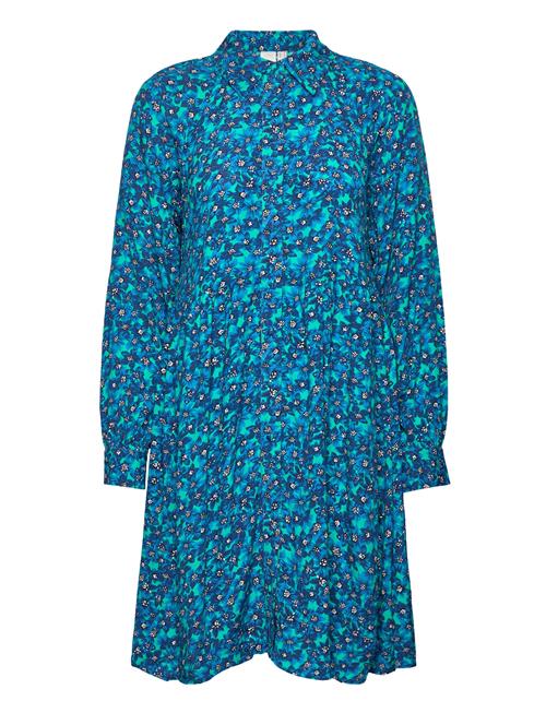 YAS Yaspolly Ls Shirt Dress S. YAS Blue