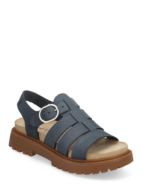 Se Timberland Clairemont Way Fisherman Sandal Dark Blue Nubuck Timberland Navy ved Booztlet