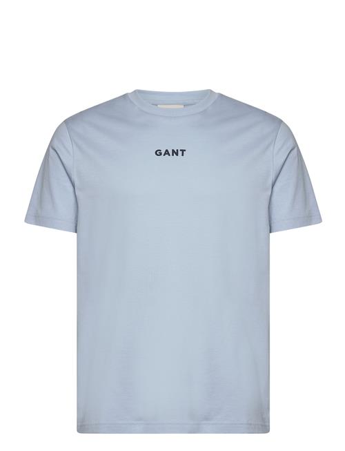 GANT Contrast Small Logo Tshirt GANT Blue