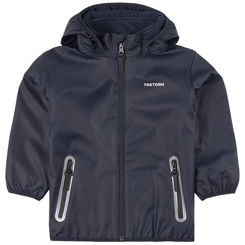 Se Tretorn Aktiv Fleece Foret Regnjakke Navyblå | Marine blå | 86/92 cm ved Babyshop