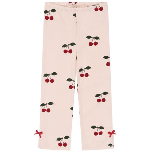 Se Konges Sløjd Drey Slit Pants Gots - Ma Grande Cerise Peony | Lyserød | 2 years ved Babyshop