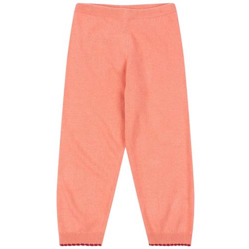 Konges Sløjd Alexa strikkede bukser Powder Pink | Lyserød | 12 months