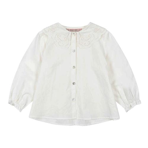 Konges Sløjd Rilo Collar Shirt Optic White | Hvid | 2 years