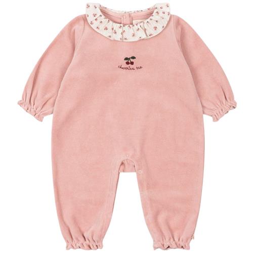 Se Konges Sløjd Miffa Frill Onesie Mellow Rose | Lyserød | 6 months ved Babyshop