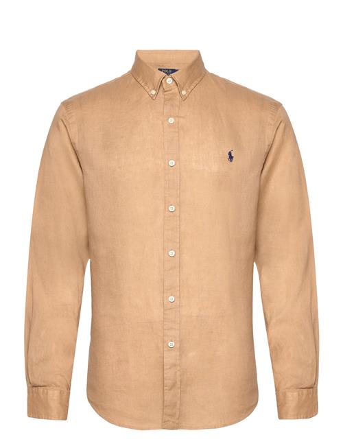 Polo Ralph Lauren Slim Fit Linen Shirt Polo Ralph Lauren Beige