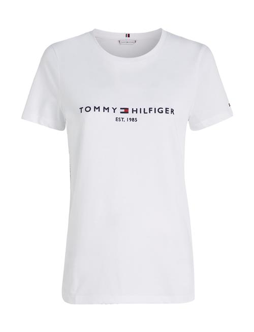 Tommy Hilfiger Heritage Hilfiger C-Nk Reg Tee Tommy Hilfiger White