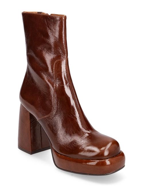 Se Jonak Paris 264-Dena Cuir Brillant Jonak Paris Brown ved Booztlet