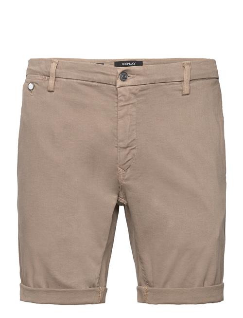 Benni Short Shorts Regular Hyperchino Color Xlite Replay Beige