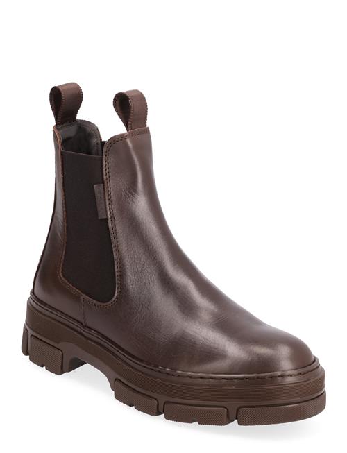 Se GANT Monthike Chelsea Boot GANT Brown ved Booztlet