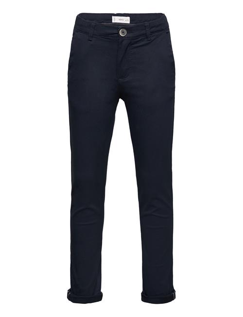 Se Mango Cotton Chinos Mango Navy ved Booztlet