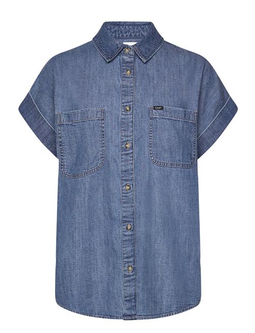 Lee Jeans Ss Loose Utility Shirt Lee Jeans Blue