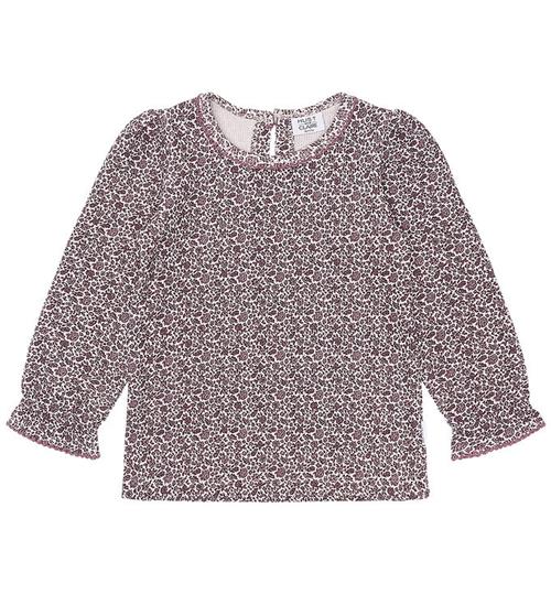 Se Hust and Claire Bluse - Vaflet - Ariella - Gray Lilac m. Blomste ved KidsWorld