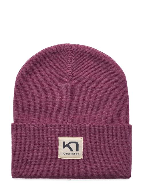 Se Kari Traa Røthe Beanie Kari Traa Purple ved Booztlet