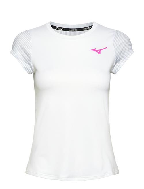 Se Mizuno Charge Printed Tee Mizuno White ved Booztlet