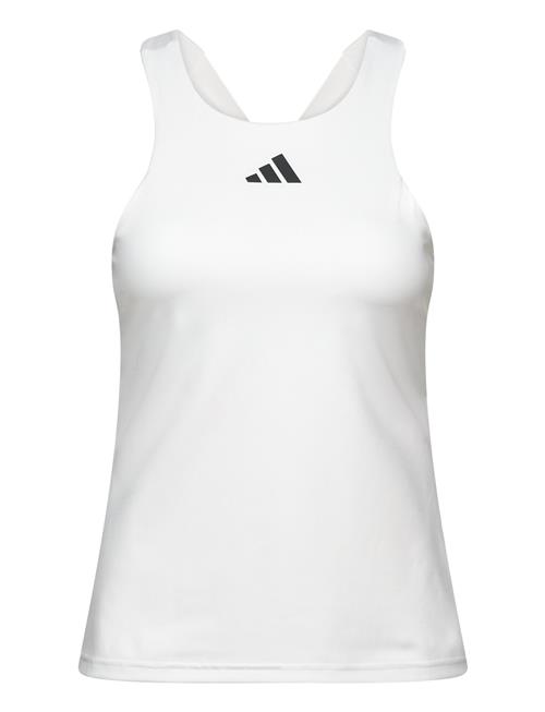 Se adidas Performance Y-Tank Adidas Performance White ved Booztlet