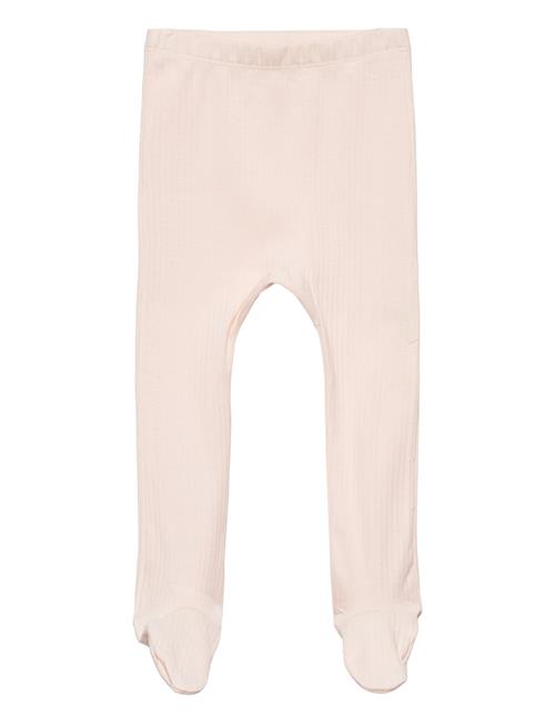 Copenhagen Colors Baby Rib Tights W. Feet Copenhagen Colors Pink