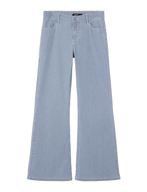 LMTD Nlfnicky Twi Lw Bootcut Pant LMTD Blue