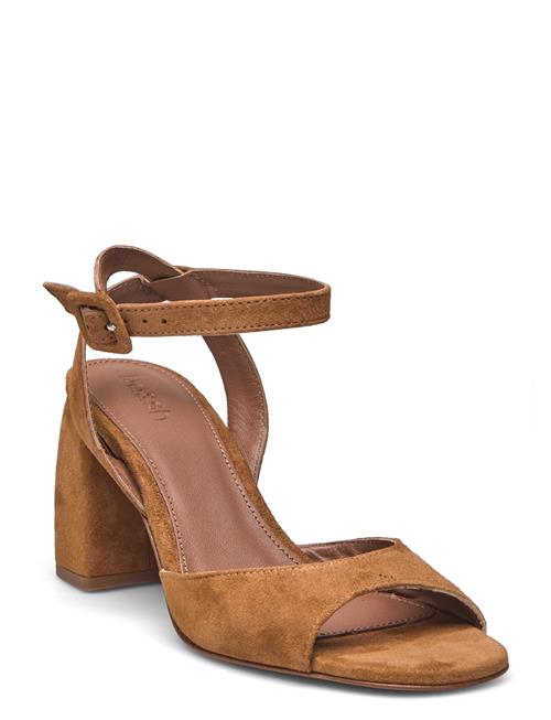 Se ba&sh Sandals Suede Cassie Ba&sh Brown ved Booztlet