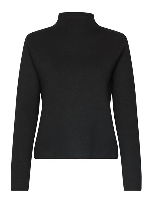 Mango High Collar Sweater Mango Black