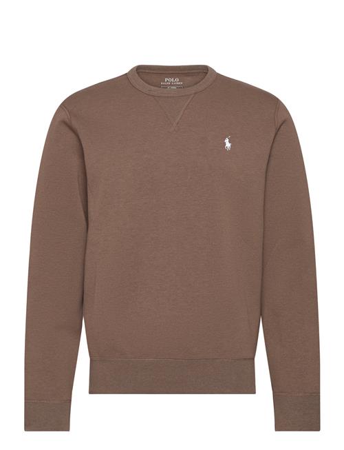 Se Polo Ralph Lauren Marled Double-Knit Sweatshirt Polo Ralph Lauren Brown ved Booztlet