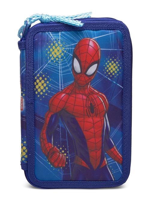 Euromic Spiderman, Filled Double Pencil Case Euromic Blue