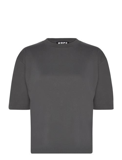 Se Hope Boxy T-Shirt Hope Grey ved Booztlet