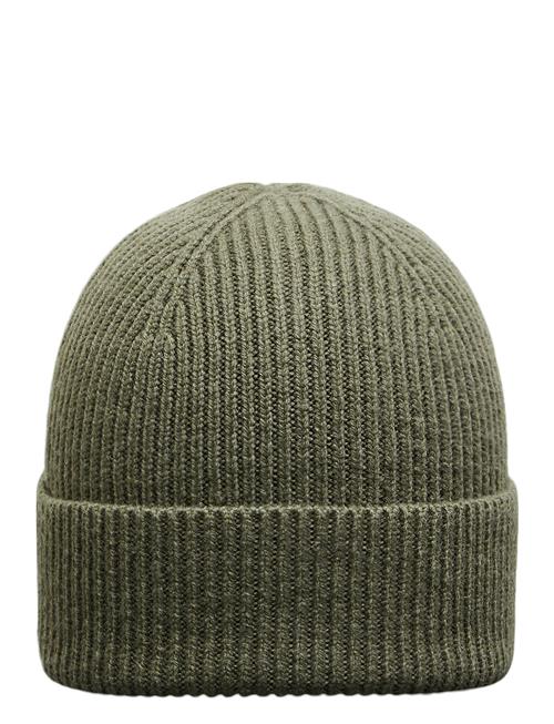 Se Selected Homme Slhmason Merino Wool Beanie Selected Homme Green ved Booztlet