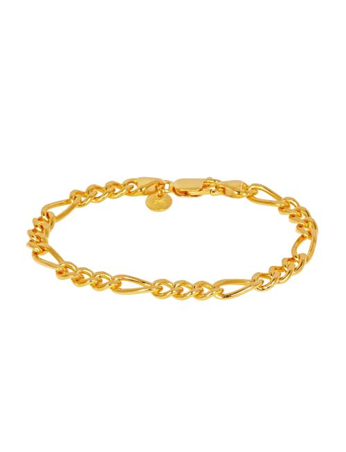 Se IX Studios Ix Chunky Figaro Bracelet IX Studios Gold ved Booztlet