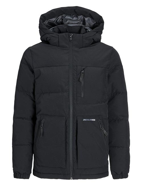 Jack & Jones Jjeotto Puffer Jacket Sn Jnr Jack & J S Black