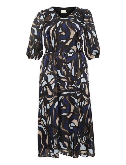 Kaffe Curve Kcmarga Maxi Dress Kaffe Curve Patterned