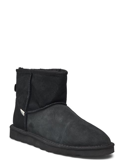 Hbrisbane Shearling Boots Enkel Studio Black