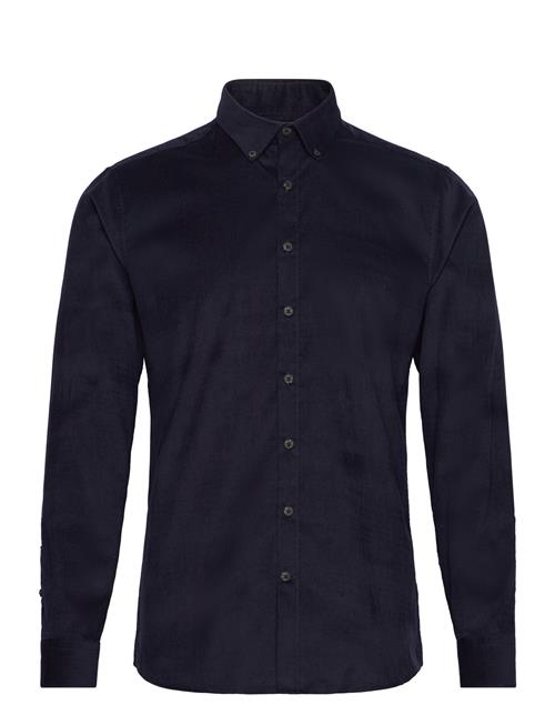 Fine Corduroy Shirt L/S Lindbergh Navy