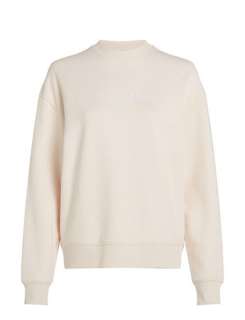 Calvin Klein Hero Logo Sweatshirt Calvin Klein Cream