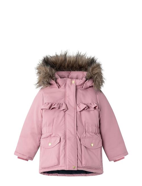 Se name it Nmfmaster05 Parka Jacket Pb Fo Name It Pink ved Booztlet