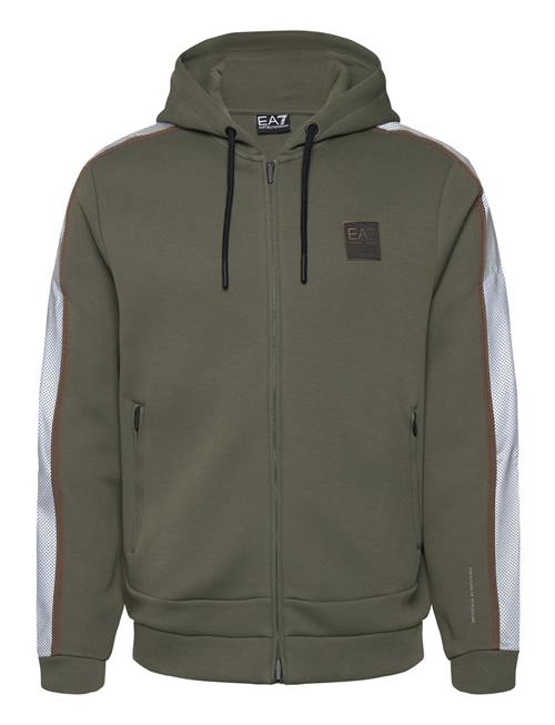 Se EA7 Sweatshirt EA7 Khaki ved Booztlet